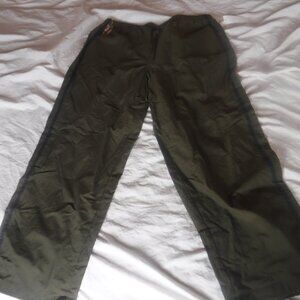 Timberland Mens green Pull String Outdoor Pants Mens Size XL New 38x31 NYLON
